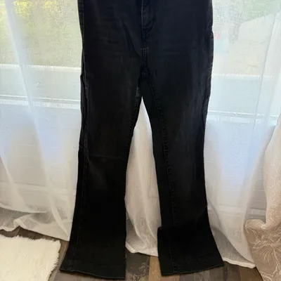 Jean Skinny Flare Noir